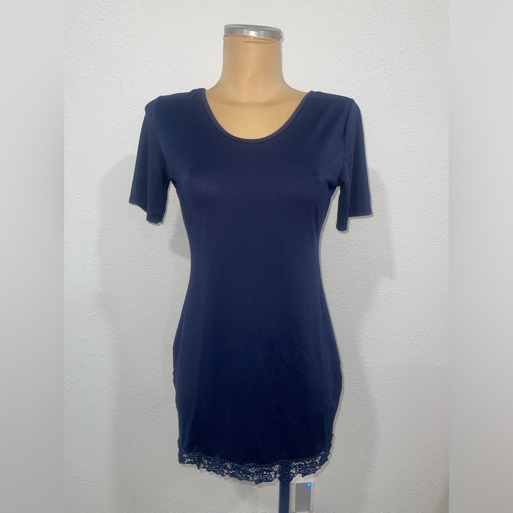 Navy Blue Women's Top